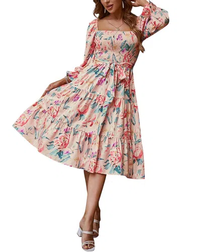 Leon Gori Midi Dress In Multi