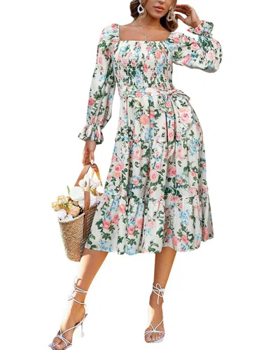 Leon Gori Midi Dress In Multi