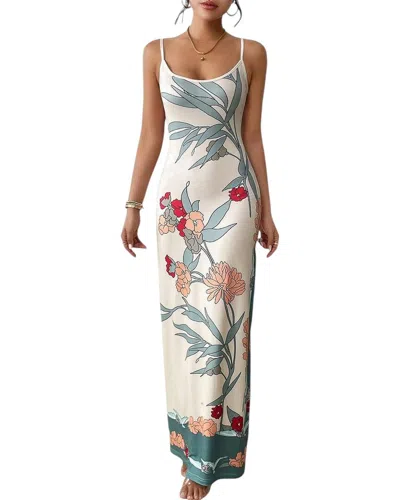 Leon Gori Midi Dress In Multi