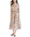 Leon Gori Midi Dress In Multi