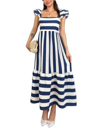 Leon Gori Midi Dress In Multi