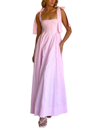 Leon Gori Midi Dress In Purple