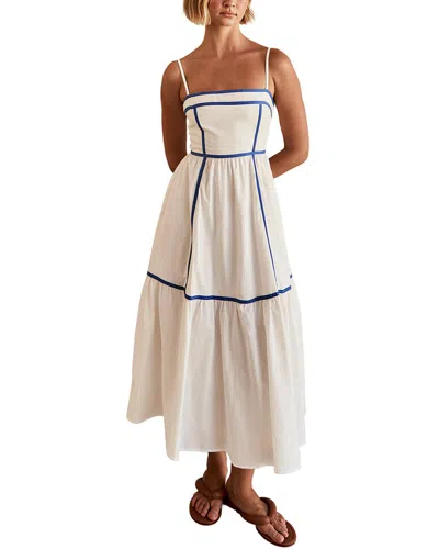 Leon Gori Midi Dress In White