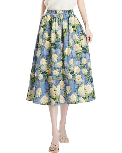 Leon Gori Midi Skirt In Multi