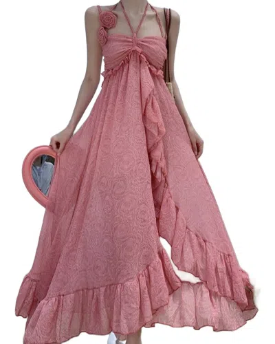 Leon Gori Mini Dress In Pink