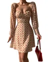 Leon Gori Mini Dress In Neutral