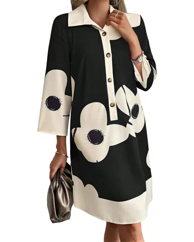 Leon Gori Mini Dress In Black