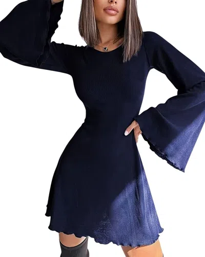 Leon Gori Mini Dress In Blue