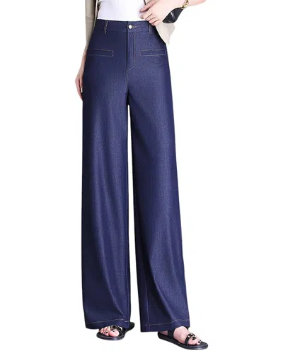 Leon Gori Pant In Blue