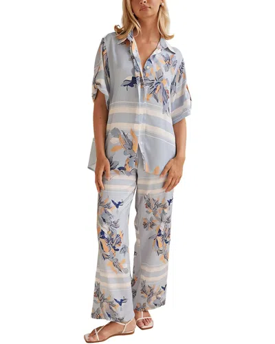 Leon Gori Shirt & Pant Set In Gray