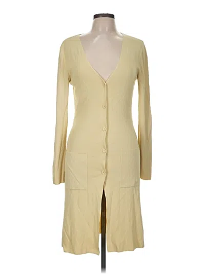 Pre-owned Leon Max Cardigan Sweater In Tan