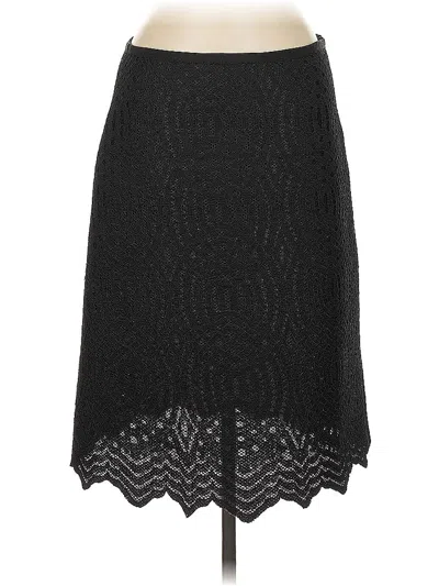Pre-owned Leon Max Formal Skirt In Black