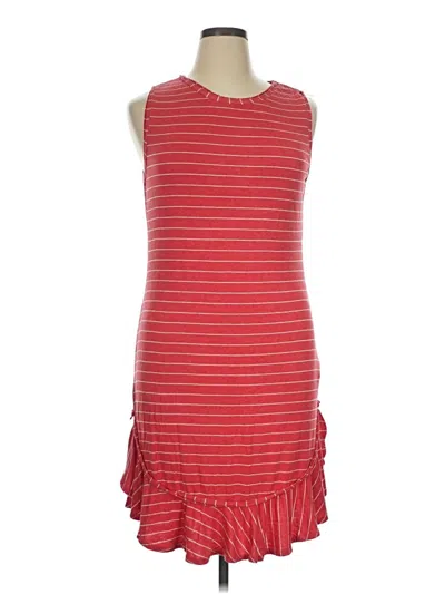Pre-owned Leon Max Sleeveless T-shirt In Red