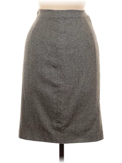 Pre-owned Leona Wool Skirt In Gray