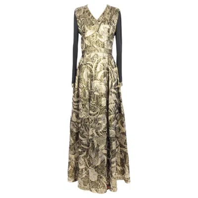 Pre-owned Leonard Dress Pre Fall 2019 In Brown