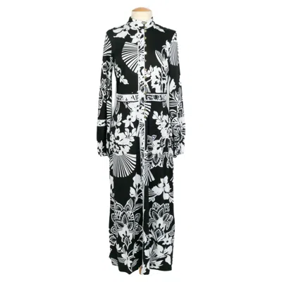 Pre-owned Leonard Dress Pre-fall 2018 In Black