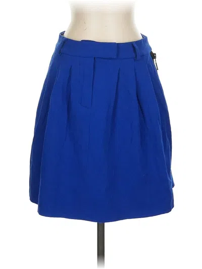 Pre-owned Leonard Paris Formal Skirt In Blue