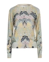 Leonard Paris Woman Cardigan Off White Size L Silk, Wool, Cashmere In Off White