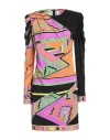 Leonard Paris Woman Mini Dress Black Size 8 Silk, Viscose, Elastane In Black