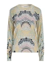 Leonard Paris Woman Cardigan Off White Size L Silk, Wool, Cashmere In Off White