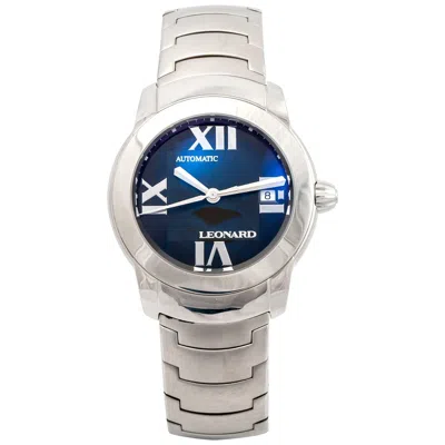 Pre-owned Leonard Sphere Steel Bracelet Wristwatch In Multi