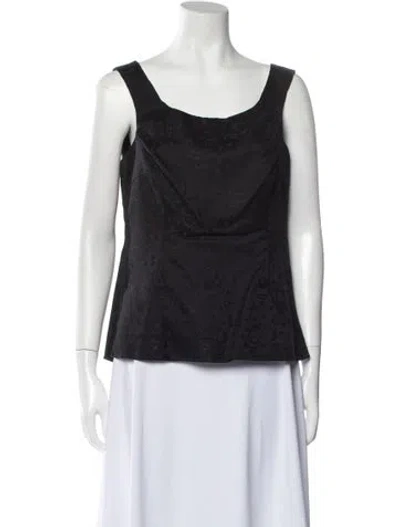 Pre-owned Leonard Top In Black