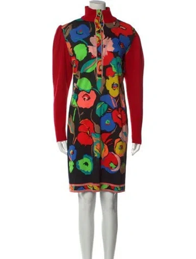 Pre-owned Leonard Vintage Knee-length Dress