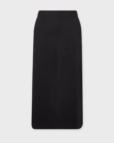 Leoni Kjol Aeren Double Viscose Svart In Black