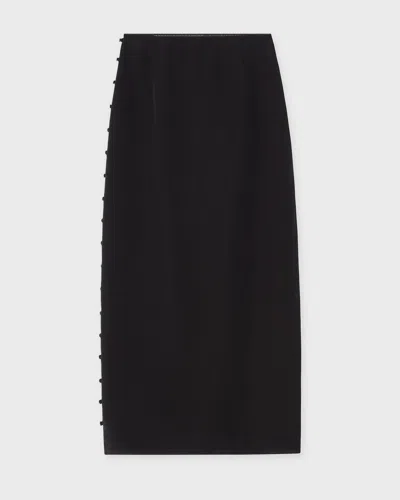 Leoni Leoní Skirt Joan Silk In Black