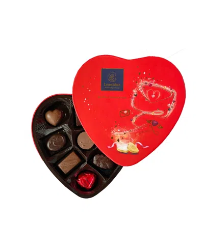 Leonidas Cardboard Heart Gift Box Collection, 9 Pieces