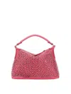 LEONIE HANNE MINI HOBO BAG WITH RHINESTONES