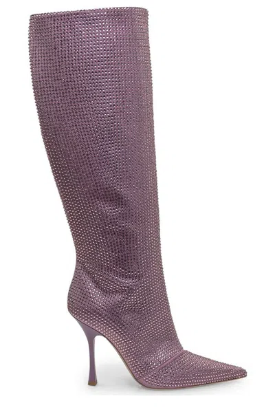 Leonie Hanne X Liu Jo Glam Boots In Pink