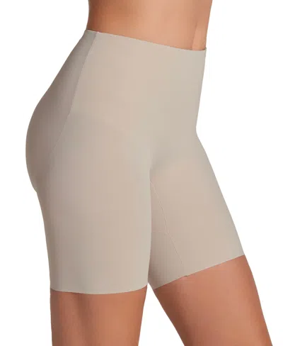 Leonisa Midrise Anti Chafing Butt Lifter Shaper Short 012992 In Light Beige