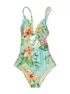 Leonisa One Piece Swimsuit In Multi