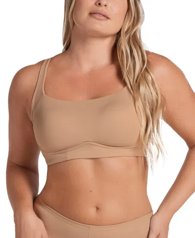 Leonisa Wireless Support Bra In Golden Beige