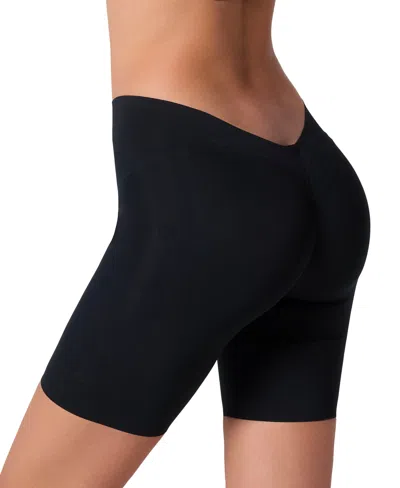 Leonisa Women's Invisiplunge Seamless Tummy Control High-waisted Shaper Shorts In Multi