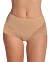 Leonisa Comfy Medium Control Undetectable Brief In Golden Beige