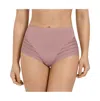 Leonisa Women's Lace Stripe Undetectable Classic Shaper Panty 012903 In Pink