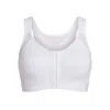 Leonisa Women's Unlined Wireless Posture Corrector Bra - White In Multi