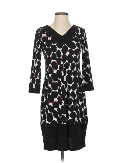 Pre-owned Leota Casual Dress In Black