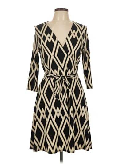 Pre-owned Leota Casual Dress In Black