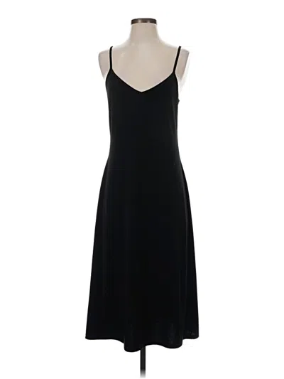 Pre-owned Leota Casual Dress In Black