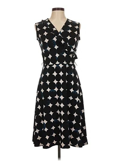 Pre-owned Leota Casual Dress In Black