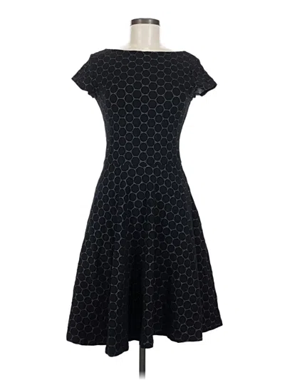 Pre-owned Leota Casual Dress In Black