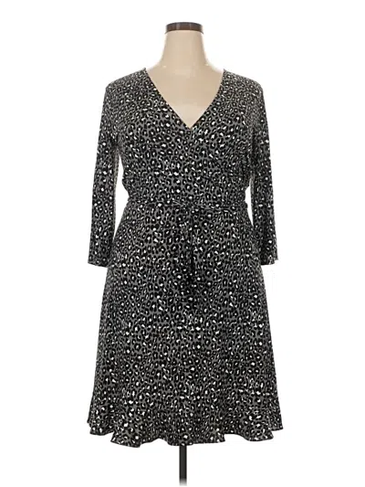 Leota Casual Dress In Black