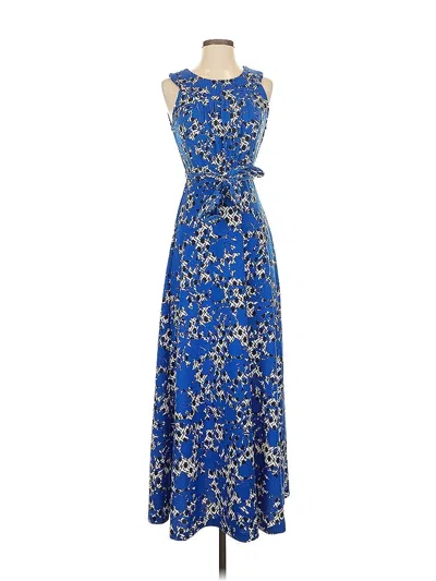 Pre-owned Leota Casual Dress In Blue