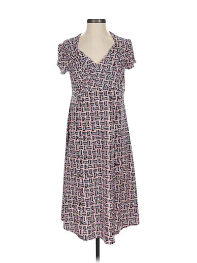 Pre-owned Leota Casual Dress In Blue