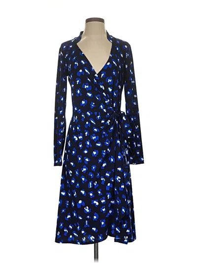 Pre-owned Leota Casual Dress In Blue