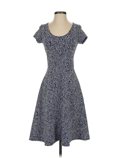 Pre-owned Leota Casual Dress In Blue