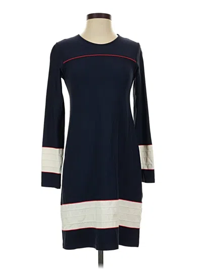 Pre-owned Leota Casual Dress In Blue